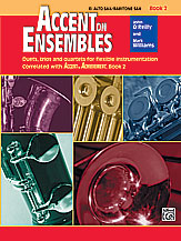 ACCENT ON ENSEMBLES #2 ALTO SAX cover